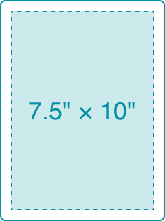 Full Page Vertical advertising dimensions